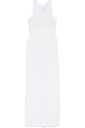 Jean Paul Gaultier Mujer, Vestidos, Blanco, Talla: M