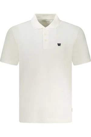 Wrangler Hombre, Camisetas, Blanco, Talla: S