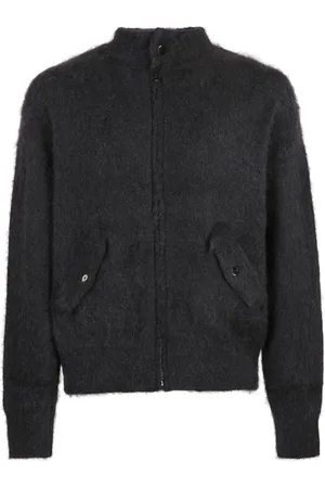 LANEUS Hombre, Chaquetas, Negro, Talla: L