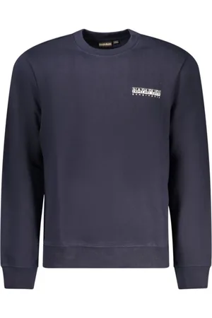 Napapijri Hombre, Sudaderas, Azul, Talla: L