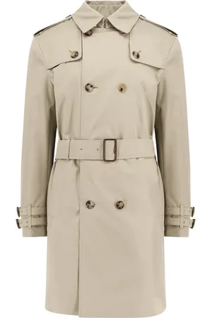 Burberry Hombre, Abrigos, Verde, Talla: M