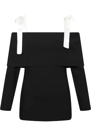 ROTATE Mujer, Camisetas, Negro, Talla: M