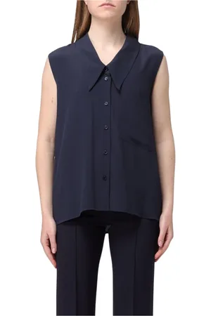 MEIMEIJ Mujer, Blusas y Camisas, Azul, Talla: S