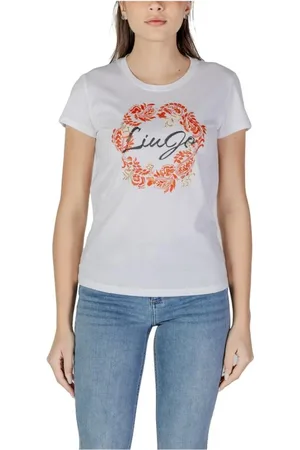 Liu Jo Mujer, Camisetas, Blanco, Talla: M