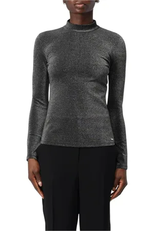 Armani Exchange Mujer, Camisetas, Gris, Talla: M