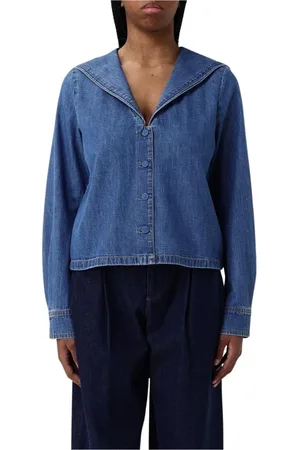 Frame Mujer, Camisas, Azul, Talla: S