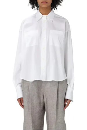 Brunello Cucinelli Mujer, Blusas y Camisas, Blanco, Talla: XS