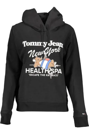 Tommy Hilfiger Mujer, Sudaderas, Negro, Talla: L