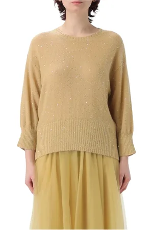 Fabiana Filippi Mujer, Jerseys, Amarillo, Talla: L