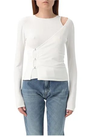 Pinko Mujer, Camisetas, Blanco, Talla: S