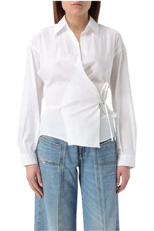 Diesel Mujer, Blusas y Camisas, Blanco, Talla: 2XS
