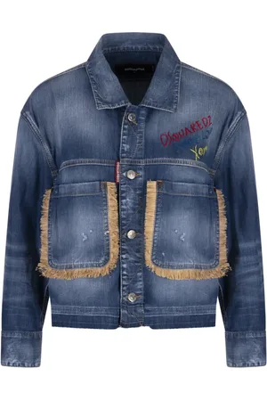 Dsquared2 Mujer, Chaquetas, Azul, Talla: 2XS