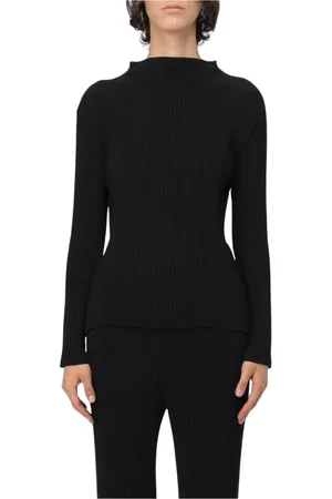 Issey Miyake Mujer, Jerseys, Negro, Talla: L