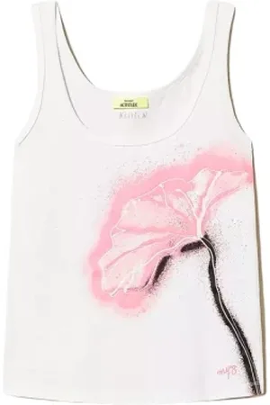 Twin-Set Mujer, Camisetas, Blanco, Talla: M