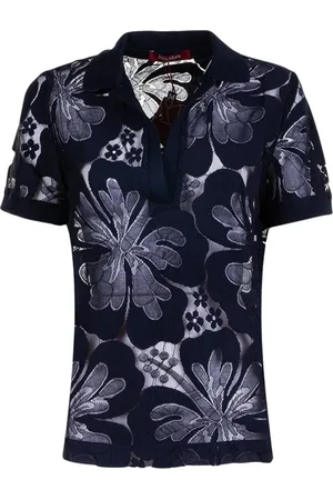 Max Mara Mujer, Camisetas, Azul, Talla: S