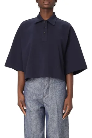 Bottega Veneta Mujer, Camisetas, Azul, Talla: S