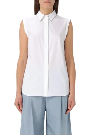 Brunello Cucinelli Mujer, Blusas y Camisas, Blanco, Talla: L