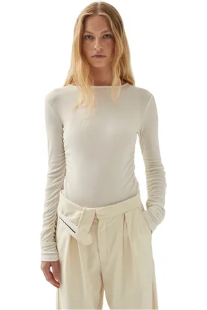 ALOHAS Mujer, Camisetas, Blanco, Talla: S