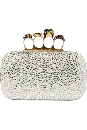 Alexander McQueen Mujer, Bolsos, Gris, Talla: ONE Size