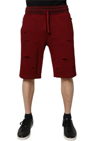 Dolce & Gabbana Hombre, Pantalones cortos, Rojo, Talla: L