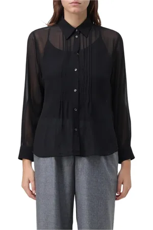 Aspesi Mujer, Blusas y Camisas, Negro, Talla: S