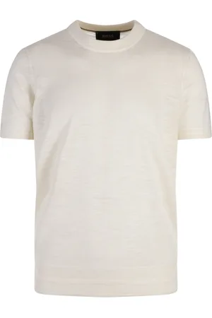 HUGO BOSS Hombre, Jerseys, Blanco, Talla: S