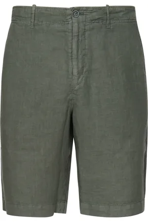 FEDELI Hombre, Pantalones cortos, Verde, Talla: XL