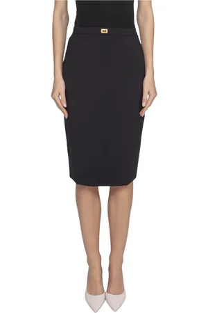 Elisabetta Franchi Mujer, Faldas, Negro, Talla: L