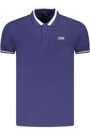 Roberto Cavalli Hombre, Camisetas, Azul, Talla: XL