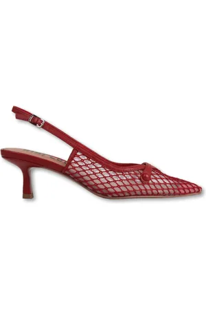 Bibi Lou Mujer, Zapatos, Rojo, Talla: 39 EU