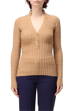 Elisabetta Franchi Mujer, Jerseys, Marrón, Talla: L