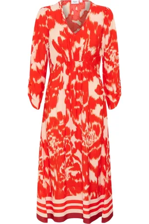Saint Tropez Mujer, Vestidos, Rojo, Talla: S