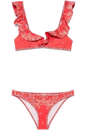 ZIMMERMANN Mujer, Trajes de baño, Rojo, Talla: S