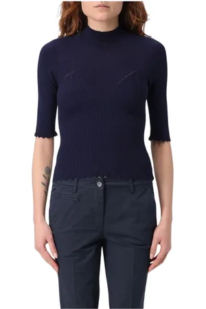 Twin-Set Mujer, Jerseys, Azul, Talla: XL
