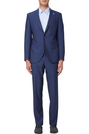 LUIGI BIANCHI MANTOVA Hombre, Trajes, Azul, Talla: L