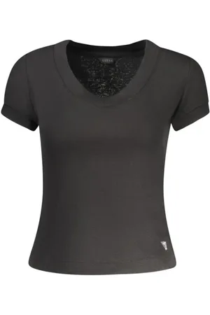 Guess Mujer, Camisetas, Negro, Talla: XS