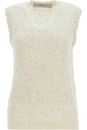 Golden Goose Mujer, Jerseys, Blanco, Talla: M
