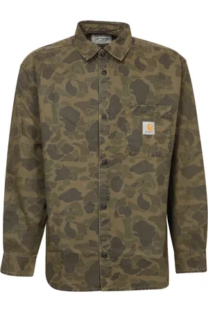 Carhartt Hombre, Camisas, Verde, Talla: XL