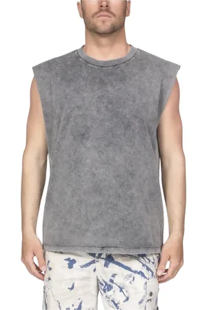 AMARANTO Hombre, Camisetas, Gris, Talla: M