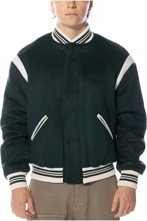Pop Trading Company Hombre, Chaquetas, Verde, Talla: S