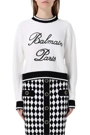Balmain Mujer, Jerseys, Blanco, Talla: M