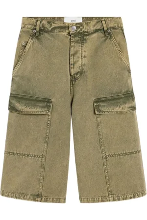 Ami Hombre, Pantalones cortos, Verde, Talla: W31