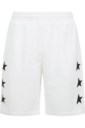Golden Goose Hombre, Pantalones cortos, Blanco, Talla: L