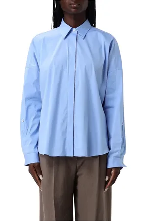 Brunello Cucinelli Mujer, Blusas y Camisas, Azul, Talla: XS