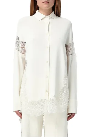 ERMANNO SCERVINO Mujer, Blusas y Camisas, Blanco, Talla: L