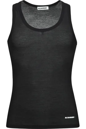 Jil Sander Mujer, Camisetas, Negro, Talla: M
