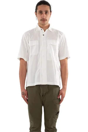 C.P. Company Hombre, Camisas, Blanco, Talla: 2XL