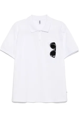 Moschino Hombre, Camisetas, Blanco, Talla: S