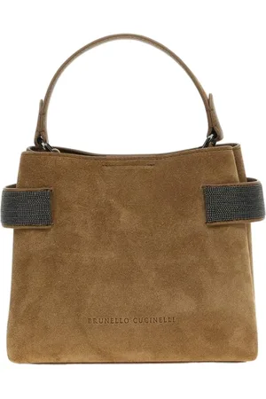 Brunello Cucinelli Mujer, Bolsos, Marrón, Talla: ONE Size