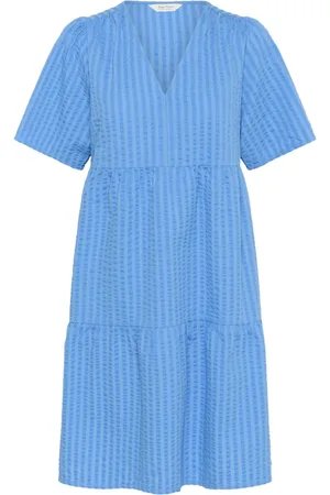 Part Two Mujer, Vestidos, Azul, Talla: 3XL